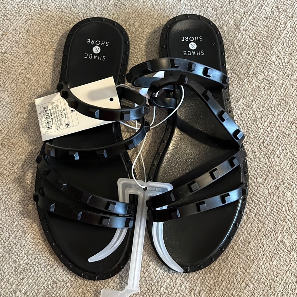 Black Shade&Shore sandals